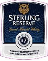 Sterling Reserve B7 Special Blended Whisky