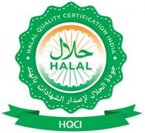 HQCI HALAL ; HALAL QUALITY CERTIFICATION INDIA