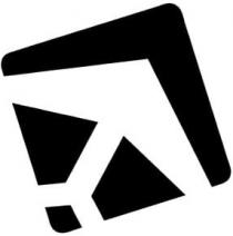 A geometric figure in the shape of an airplane and a kite