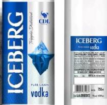 CDL ICEBERG PURE GRAIN VODKA