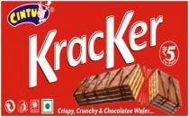 CINTU KracKer Crispy, Crunchy & Cholcolatee Wafer