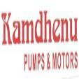 KAMDHENU PUMPS & MOTORS