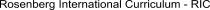 Rosenberg International Curriculum - Ric