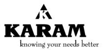 K KARAM knowing your needs better