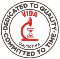 VIDA Diagnostics ; DEDICATED TO QUALITY, COMMITTED TO TIME