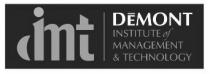 dmt DEMONT INSTITUTE OF MANAGEMENT AND TECHNOLOGY