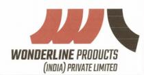 WONDERLINE PRODUCTS INDIA PRIVATE LIMITED LOGO WL IN ARTISTIC MANNER