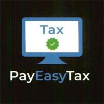 PAYEASYTAX DEVICE HAVING MONITOR SCREEN WITH WORD TAX AND VERIFIED TICK
