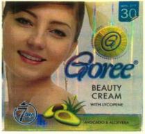 G Goree BEAUTY CREAM WITH SPF 30 AVOCADO & ALOEVERA
