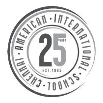 AMERICAN INTERNATIONAL SCHOOL CHENNAI 25 YEARS WITHIN CIRCULAR DEVICES