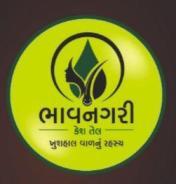 BHAVNAGARI KESH TEL - KHUSH HAAL VAALNU RAHASYA IN GUJARATI LANGUAGE A FACE OF LADY WITH OIL DROP