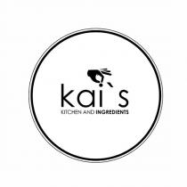 Kai's KITCHEN AND INGREDIENTS