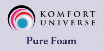 KOMFORT UNIVERSE PURE FOAM