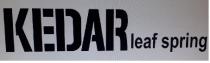 KEDAR leaf spring