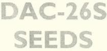 DAC-26S SEEDS