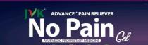 JVK NO PAIN GEL ADVANCE + PAIN RELIEVER AYURVEDIC PROPRIETARY MEDICINE