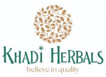 KHADI HERBALS believe in quality