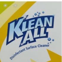 KLEAN ALL Disinfectant Surface Cleaner