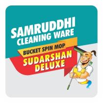 SAMRUDDHI - BUCKET SPIN MOP -SUDARSHAN DELUXE