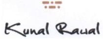 Kunal Rawal Morse Code