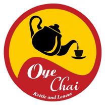 Oye Chai Kettle and Leaves