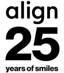 align 25 years of smiles