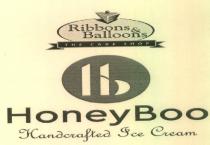 Ribbons & Balloons THE CAKE SHOP HoneyBoo Handcrafted Ice Cream