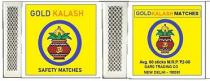 GOLD KALASH MATCHES