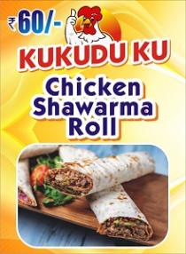 KUKUDU KU CHICKEN SHAWARMA ROLL