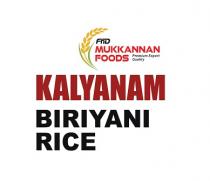 FKD MUKKANNAN FOODS KALYANAM BIRIYANI RICE