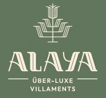 ALAYA UBER- LUXE VILLAMENTS