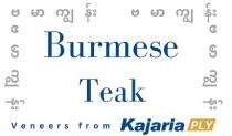 Burmese Teak Veneers from Kajaria PLY