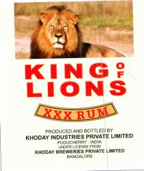 KHODAYS KING OF LIONS