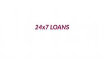 24x7 LOANS