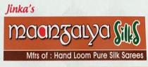 Jinka's maangalya SilkS Mfrs of: Hand Loom Pure Silk Sarees