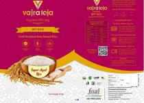 VAJRATEJA SUPER AGED RICE 5 KG PINK COLOUR