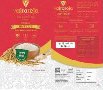 VAJRATEJA HMT JEERA RICE 30 KG RED COLOUR