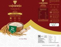 VAJRATEJA HMT RAW RICE 10 KG MAROON COLOUR