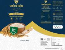 VAJRATEJA JSR RAW RICE 10 KG DARK BLUE COLOUR