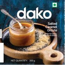 DAKO SALTED CARAMEL DRIZZLE PERFECT FOR TURNING DESSERTS INTO DREAMS