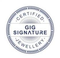 GIG SIGNATURE CERTIFIED JEWELLERY