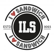 I Love Sandwich along with ILS written in centre and heart