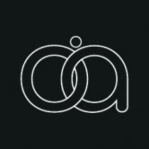 letters OA interlinked in a unique design