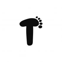 T;foot of a kid
