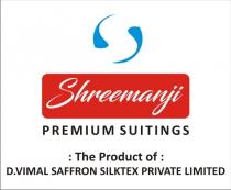 Shreemanji Premium Suiting The Product of D.VIMAL SAFFRON SILKTEX PRIVATE LIMITED