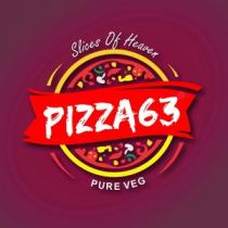 Pizza63 -Slices of Heaven - Pure Veg