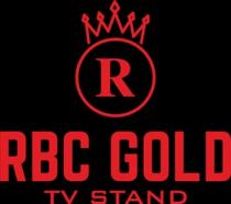 RBC GOLD TV STAND of R