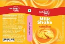 NAMASTE INDIA MILK SHAKE KESARIYA RASMALAI