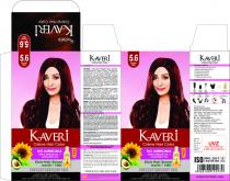 KAVERI CREME HAIR COLOUR COPPER RED