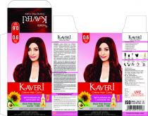 KAVERI CREME HAIR COLOUR FLAME RED
